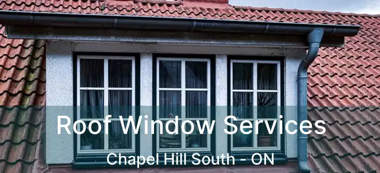  Roof Window Services Chapel Hill South - ON