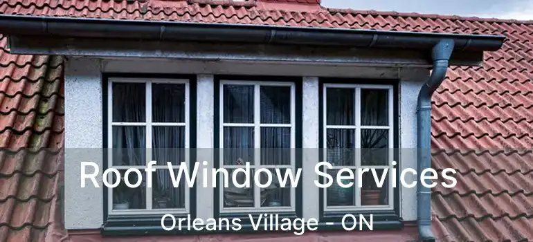  Roof Window Services Orleans Village - ON