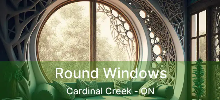  Round Windows Cardinal Creek - ON