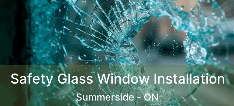  Safety Glass Window Installation Summerside - ON