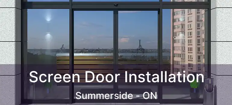  Screen Door Installation Summerside - ON