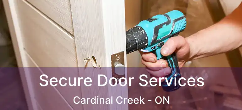  Secure Door Services Cardinal Creek - ON