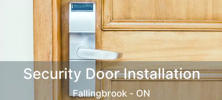  Security Door Installation Fallingbrook - ON