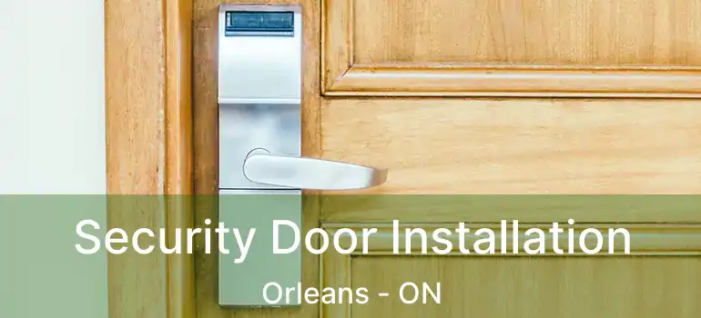  Security Door Installation Orleans - ON