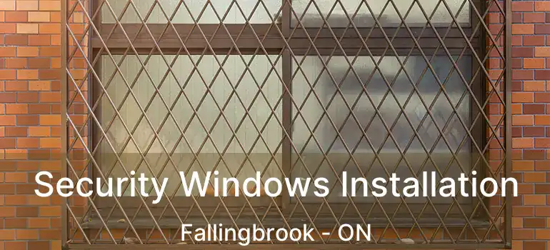  Security Windows Installation Fallingbrook - ON