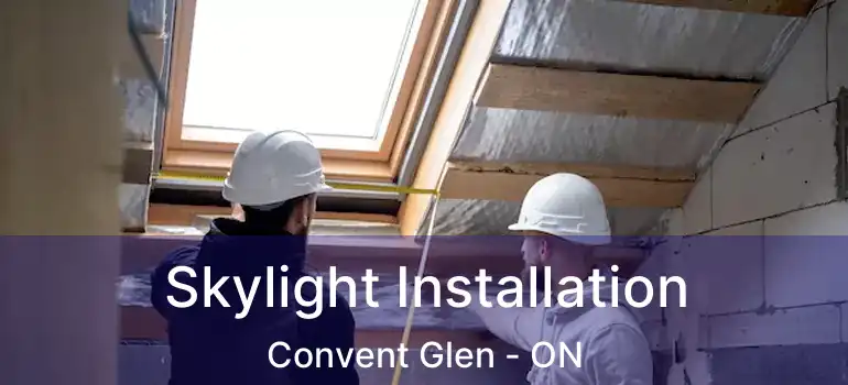  Skylight Installation Convent Glen - ON