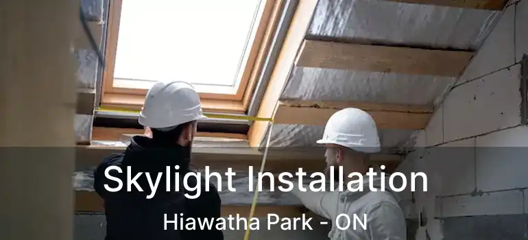  Skylight Installation Hiawatha Park - ON