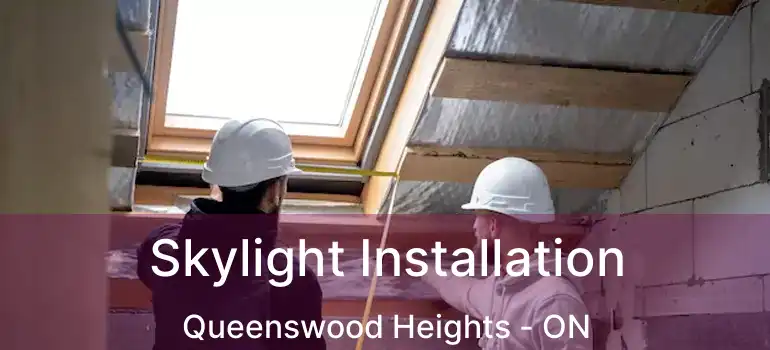  Skylight Installation Queenswood Heights - ON