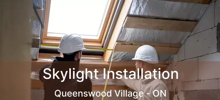  Skylight Installation Queenswood Village - ON