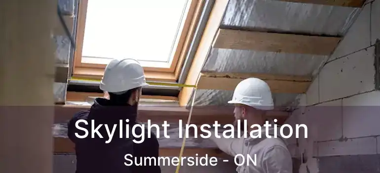  Skylight Installation Summerside - ON