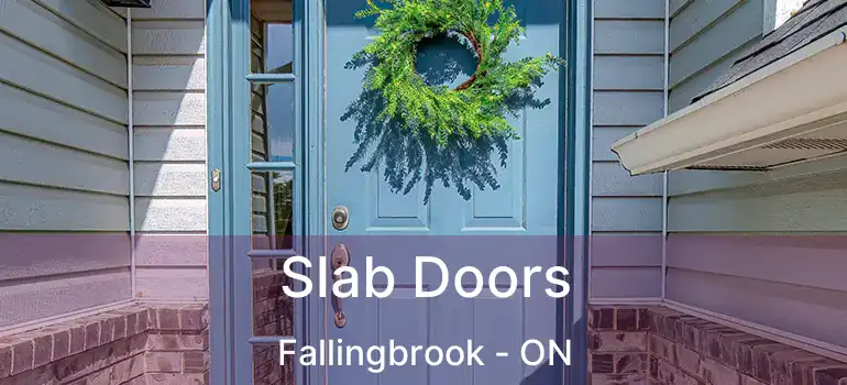  Slab Doors Fallingbrook - ON