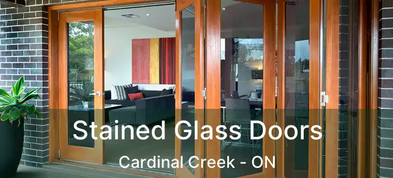  Stained Glass Doors Cardinal Creek - ON