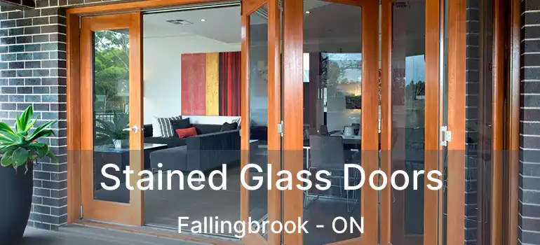  Stained Glass Doors Fallingbrook - ON