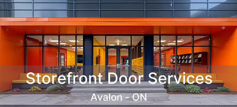  Storefront Door Services Avalon - ON