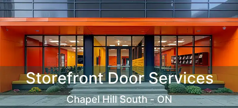  Storefront Door Services Chapel Hill South - ON