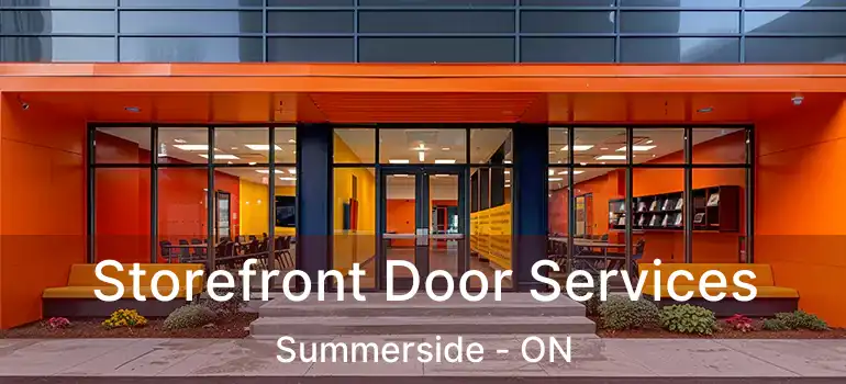  Storefront Door Services Summerside - ON
