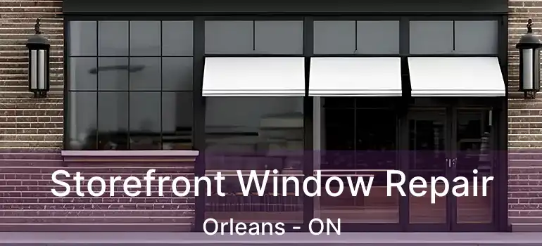  Storefront Window Repair Orleans - ON