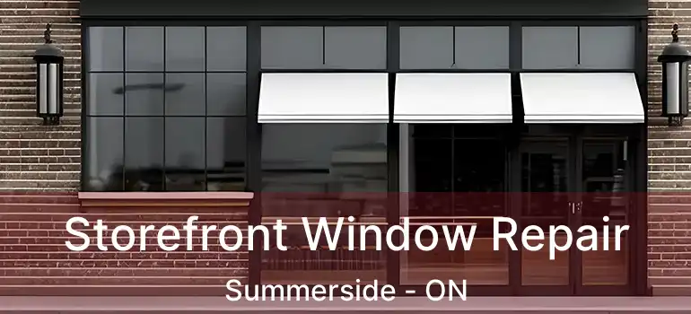  Storefront Window Repair Summerside - ON