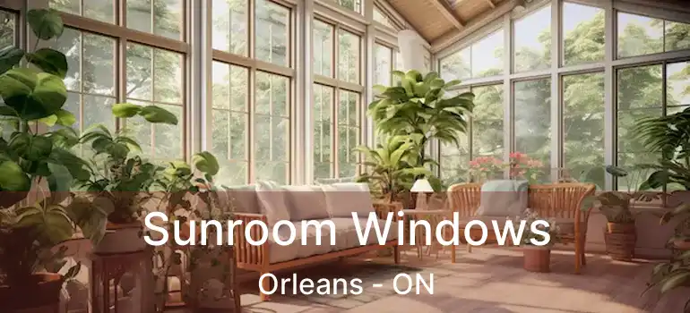  Sunroom Windows Orleans - ON