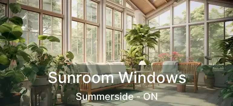  Sunroom Windows Summerside - ON