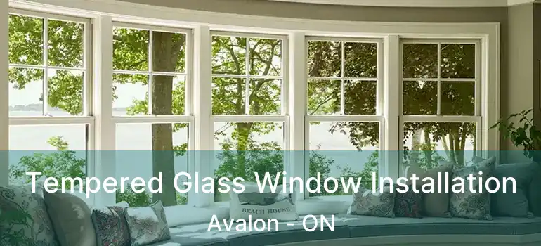  Tempered Glass Window Installation Avalon - ON