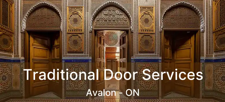 Traditional Door Services Avalon - ON
