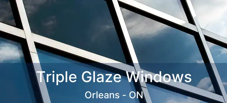  Triple Glaze Windows Orleans - ON