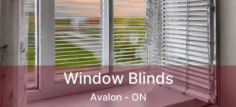  Window Blinds Avalon - ON