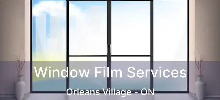  Window Film Services Orleans Village - ON