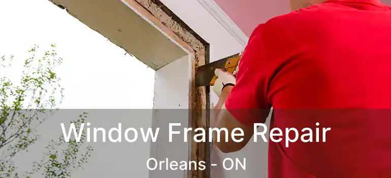  Window Frame Repair Orleans - ON