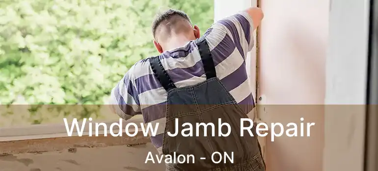  Window Jamb Repair Avalon - ON