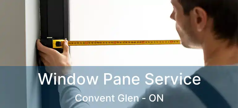  Window Pane Service Convent Glen - ON