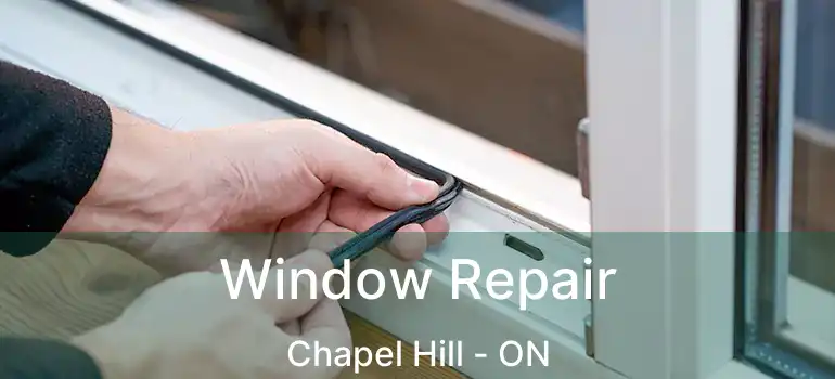  Window Repair Chapel Hill - ON