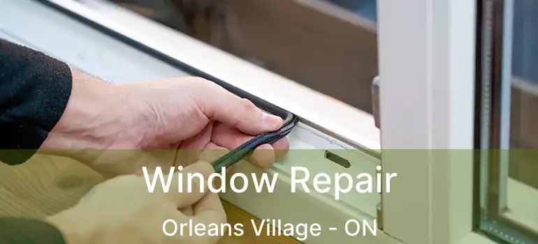  Window Repair Orleans Village - ON