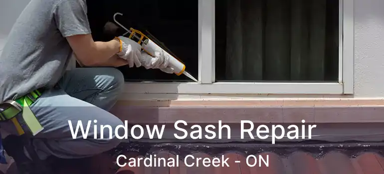  Window Sash Repair Cardinal Creek - ON