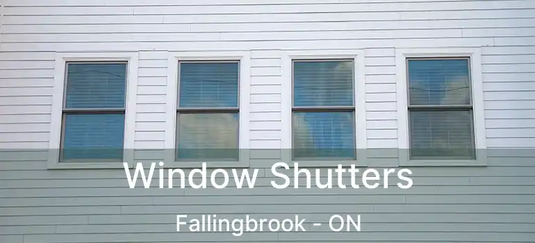  Window Shutters Fallingbrook - ON