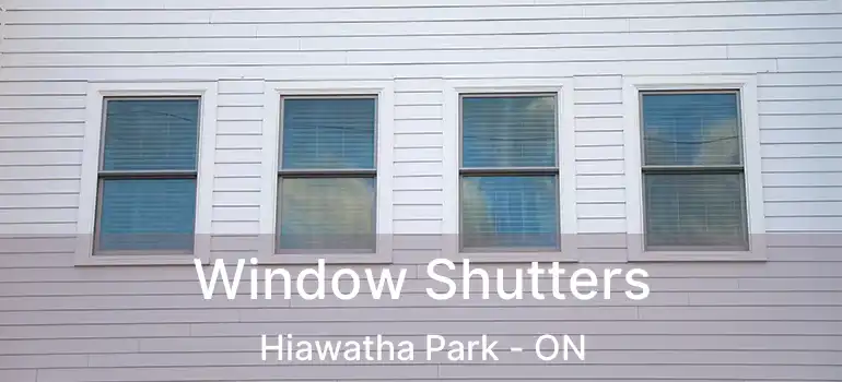  Window Shutters Hiawatha Park - ON