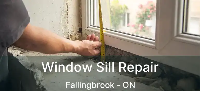  Window Sill Repair Fallingbrook - ON