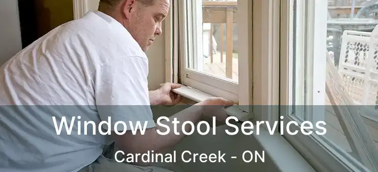  Window Stool Services Cardinal Creek - ON