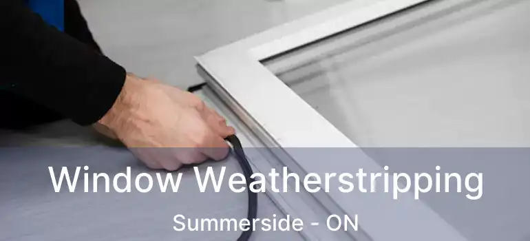  Window Weatherstripping Summerside - ON