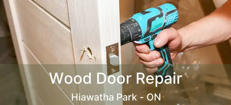  Wood Door Repair Hiawatha Park - ON