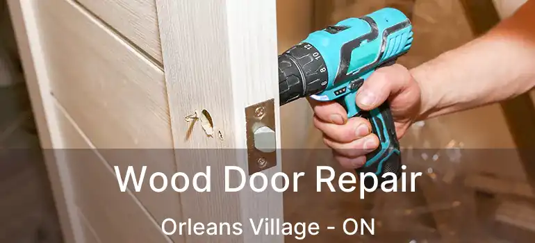  Wood Door Repair Orleans Village - ON