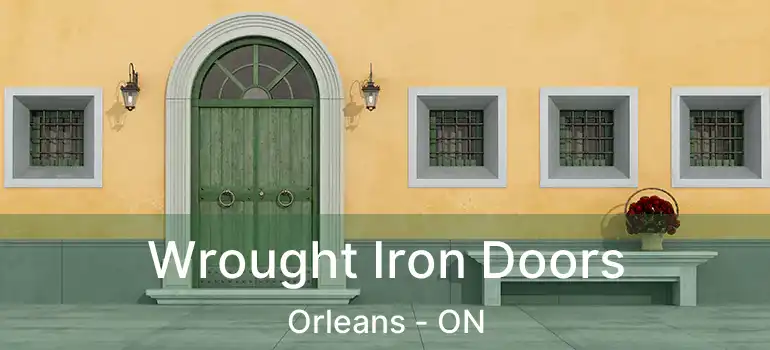  Wrought Iron Doors Orleans - ON
